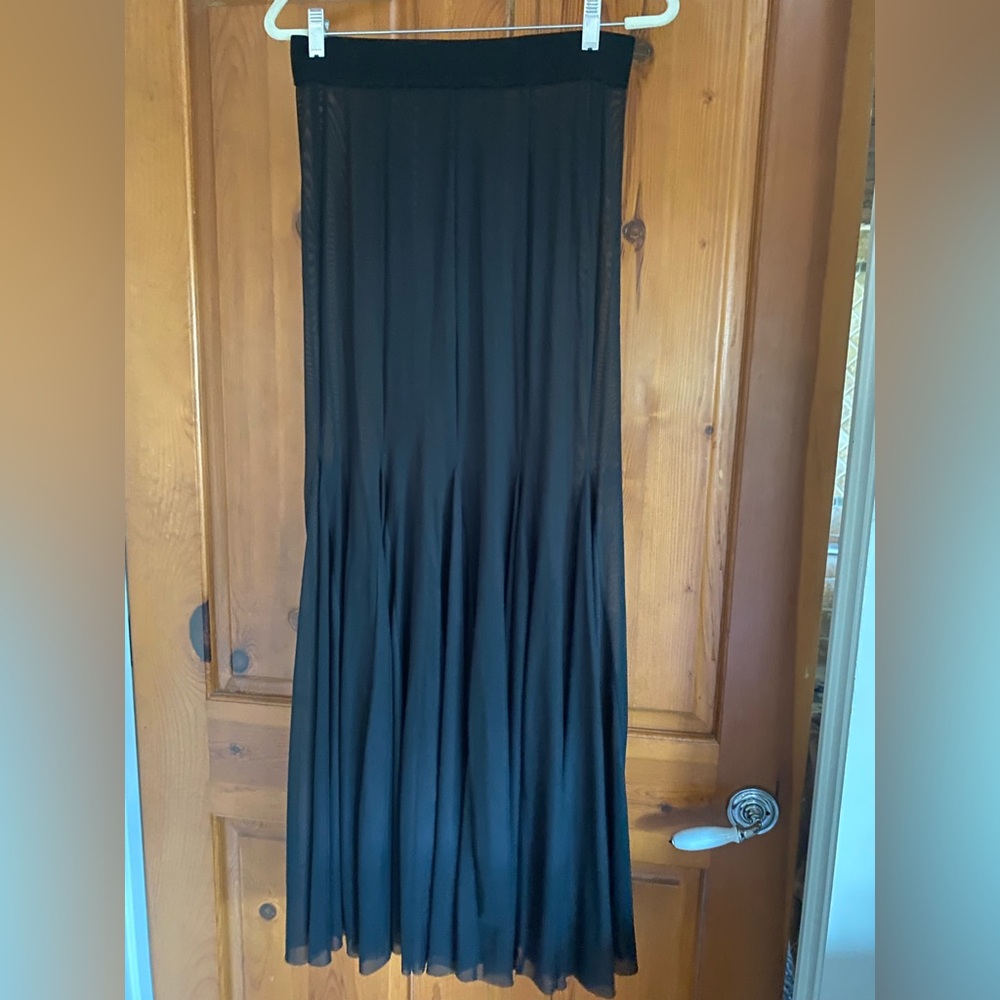 Stylish Black Maxi Skirt
